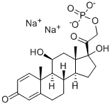 Prednisolone phosphate sodium CAS NO.: 125-02-0