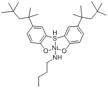 2,2'-Thiobis(4-tert-octylphenolato)-n-butylamine nickel(II)CAS NO.: 14516-71-3