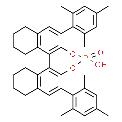 (R)-3,3'-Bis(2,4,6-trimethylphenyl)-5,5',6,6',7,7',8,8'-octahydro-1,1'-bi-2-naphthyl Hydrogen Phosphate              1011465-23-8