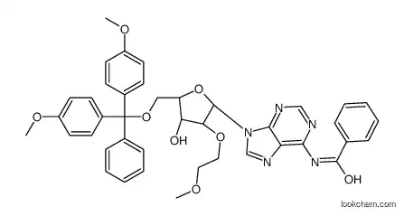 N-[9-[(2R,3R,4R,5R)-5-[[bis(4-methoxyphenyl)-phenylmethoxy]methyl]-4-hydroxy-3-(2-methoxyethoxy)oxolan-2-yl]purin-6-yl]benzamide  251647-48-0