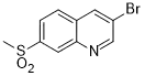 3-bromo-7-(methylsulfonyl)quinoline