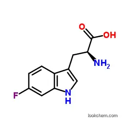 (2S)-2-amino-3-(6-fluoro-1H-indol-3-yl)propanoic acid         19310-00-0