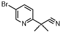 2-(5-Bromopyridin-2-yl)-2-methylpropanenitrile