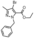 Ethyl 1-benzyl-4-bromo-3-methyl-1H-pyrazole-5-carboxylate
