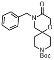 Tert-butyl 4-benzyl-3-oxo-1-oxa-4,9-diazaspiro[5.5]undecane-9-carboxylate