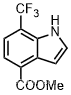 methyl 7-(trifluoromethyl)-1H-indole-4-carboxylate