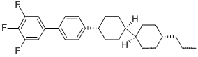 trans,trans-4'-(4'-Propylbicyclohexyl-4-yl)-3,4,5-trifluorobiphenylCAS NO.: 137529-41-0