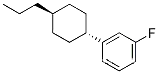 Benzene, 1-fluoro-3-(4-propylcyclohexyl)-, trans-CAS NO.: 138679-81-9