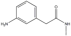 Benzeneacetamide, 3-amino-N-methyl-CAS NO.: 58730-35-1