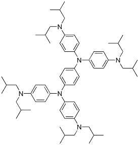 1,4-Benzenediamine, N,N,N',N'-tetrakis[4-[bis(2-methylpropyl)amino]phenyl]-CAS NO.: 485831-34-3