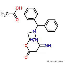 1-Benzhydrylazetidin-3-yl 3-amino-3-iminopropanoate acetate 170749-59-4