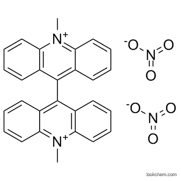 10-methyl-9-(10-methylacridin-10-ium-9-yl)acridin-10-ium,dinitrate                 2315-97-1