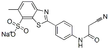 sodium?2-[4-(2-cyanoacetamido)phenyl]-6-methylbenzothiazole-7-sulphonate)