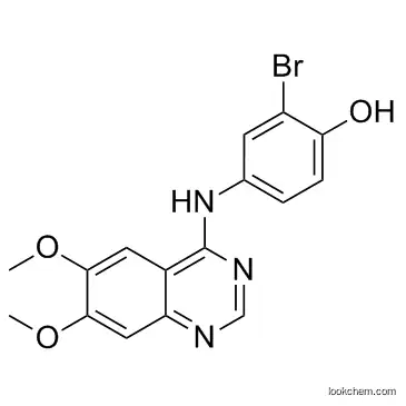 2-bromo-4-[(6,7-dimethoxyquinazolin-4-yl)amino]phenol  211555-04-3