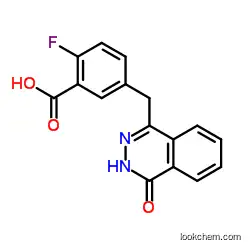 2-fluoro-5-((4-oxo-3,4-dihydrophthalazin-1-yl)methyl)benzoicacid 763114-26-7