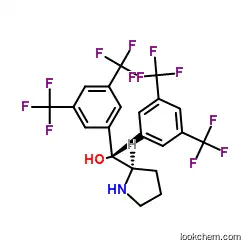 2-Pyrrolidinemethanol, α,α-bis[3,5-bis(trifluoromethyl)phenyl]-, (2R)       948595-00-4