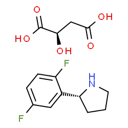 (R)-2-(2,5-difluorophenyl)pyrrolidine (R)-2-hydroxysuccinate 1919868-77-1