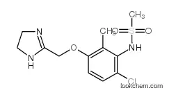 N-[6-chloro-3-(4,5-dihydro-1H-imidazol-2-ylmethoxy)-2-methylphenyl]methanesulfonamide            219311-44-1
