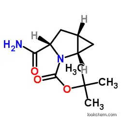 (1S,3S,5S)-3-(Aminocarbonyl)-2-azabicyclo[3.1.0]hexane-2-carboxylic acid tert-butyl ester          361440-67-7