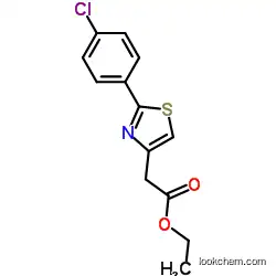 ethyl 2-[2-(4-chlorophenyl)-1,3-thiazol-4-yl]acetate 20287-70-1