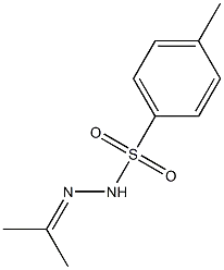 Benzenesulfonic acid,4-methyl-, 2-(1-methylethylidene)hydrazideCAS NO.: 3900-79-6