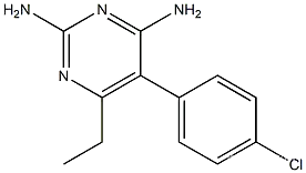 2,4-Pyrimidinediamine,5-(4-chlorophenyl)-6-ethyl-CAS NO.: 58-14-0
