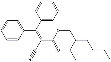 2-Propenoic acid,2-cyano-3,3-diphenyl-, 2-ethylhexyl esterCAS NO.: 6197-30-4