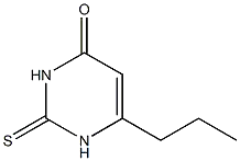 4(1H)-Pyrimidinone,2,3-dihydro-6-propyl-2-thioxo-CAS NO.: 51-52-5