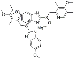 Magnesium,bis[6-methoxy-2-[(S)-[(4-methoxy-3,5-dimethyl-2-pyridinyl)methyl]sulfinyl-kO]-1H-benzimidazolato-kN3]-, (T-4)-CAS NO.: 161973-10-0