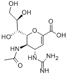 D-Glycero-D-galacto-Non-2-enonicacid, 5-(acetylamino)-4-[(aminoiminomethyl)amino]-2,6-anhydro-3,4,5-trideoxy-CAS NO.: 139110-80-8