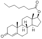 Androst-4-en-3-one,17-[(1-oxoheptyl)oxy]-, (17b)-CAS NO.: 315-37-7