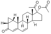 17-Hydroxy-1a,2a-methylenepregna-4,6-diene-3,20-dione acetateCAS NO.: 2701-50-0