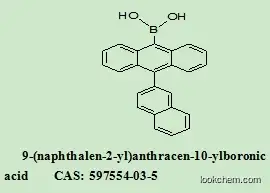 Good Manufacturer for OLED intermediates 9-(naphthalen-2-yl)anthracen-10-ylboronic acid