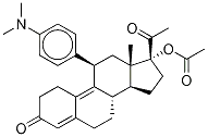 19-Norpregna-4,9-diene-3,20-dione,17-(acetyloxy)-11-[4-(dimethylamino)phenyl]-, (11b)-CAS NO.: 126784-99-4