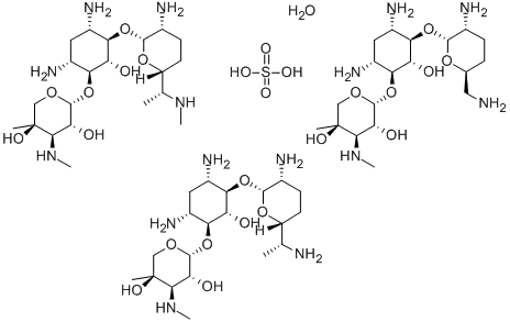 Gentamycin sulfateCAS NO.: 1405-41-0