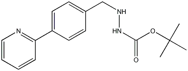 tert-Butyl 2-(4-(pyridin-2-yl)benzyl)hydrazinecarboxylateCAS NO.: 198904-85-7