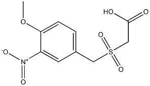 3-Nitro-4-methoxybenzyl sulfonyl acetic acidCAS NO.: 592542-51-3