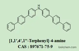 Competitive Manufacture WITH R&D team OLED Intermediates [1,1',4',1''-Terphenyl]-4-amine  897671-75-9