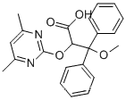 Benzenepropanoic acid, a-[(4,6-dimethyl-2-pyrimidinyl)oxy]-b-methoxy-b-phenyl-, (aS)-CAS NO.: 177036-94-1