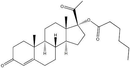 Hydroxyprogesterone caproateCAS NO.: 630-56-8
