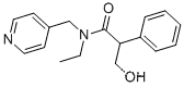 Benzeneacetamide,N-ethyl-a-(hydroxymethyl)-N-(4-pyridinylmethyl)-CAS NO.: 1508-75-4