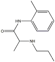 Propanamide, N-(2-methylphenyl)-2-(propylamino)-CAS NO.: 721-50-6