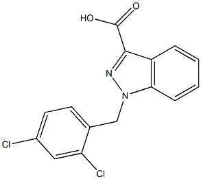 1H-Indazole-3-carboxylicacid, 1-[(2,4-dichlorophenyl)methyl]-CAS NO.: 50264-69-2