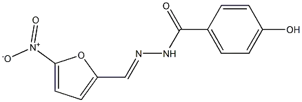Benzoic acid,4-hydroxy-, 2-[(5-nitro-2-furanyl)methylene]hydrazideCAS NO.: 965-52-6