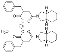 2H-Isoindole-2-butanoicacid, octahydro-g-oxo-a-(phenylmethyl)-, calcium salt (2:1), (aS,3aR,7aS)-CAS NO.: 145525-41-3