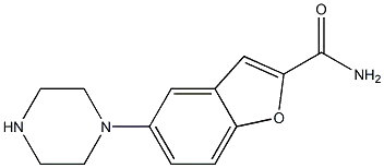 1-(2-Aminocarbonylbenzofuran-5-yl)piperazineCAS NO.: 183288-46-2