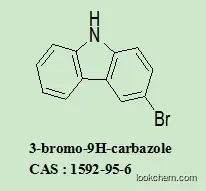 Competitive manufacture and R&D team of OLED Intermediates 3-bromo-9H-carbazole 1592-95-6