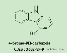 Competitive manufacture and R&D team of OLED Intermediates 4-bromo-9H-carbazole 3652-89-9