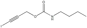 Carbamic acid,N-butyl-, 3-iodo-2-propyn-1-yl esterCAS NO.: 55406-53-6