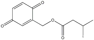 Butanoicacid, 3-methyl-, (3,6-dioxo-1,4-cyclohexadien-1-yl)methyl esterCAS NO.: 849762-24-9